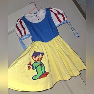 SNOWWHITE,Vintage,Disneywear,Size6,Mintcond,Dopey,dress,